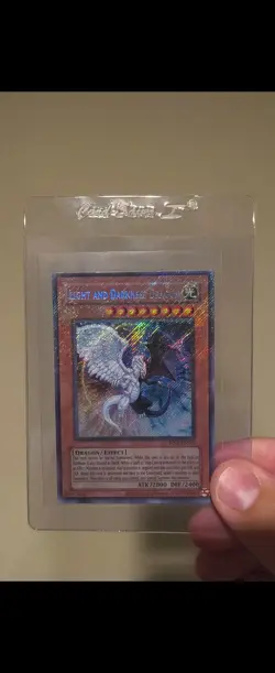 Light and Darkness Dragon Retro Pack 2 RP02 FOIL BLEED 2020 Date Reprint - Image 1