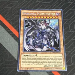 Darklord Morningstar DESO-EN029 1st Edition Yugioh - Image 2