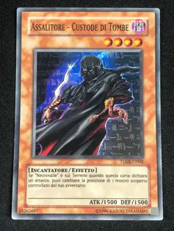 YUGIOH GRAVEKEEPERS ASSAILANT TU02-IT002 SUPER NM ITALIAN TU02-EN002 - Image 1