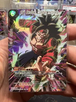 SS4 Bardock Combat Instincts BT11-131 SPR Foil Dragon Ball Super Card Game | NM - Image 1