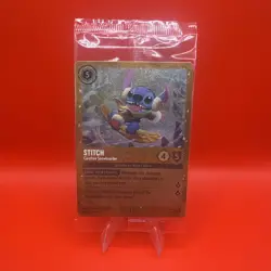 Stitch - Carefree Snowboarder 42 Disney Lorcana Promo Cards Holo Sealed - Image 1