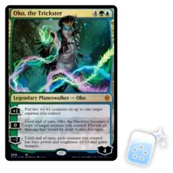 OKO, THE TRICKSTER (PLANESWALKER DECK) Throne Of Eldraine ELD Planeswalker MTG - Image 1