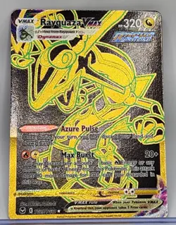 Pokemon TCG Card Rayquaza VMAX TG29/TG30 Silver Tempest Holo Secret Rare - Image 5