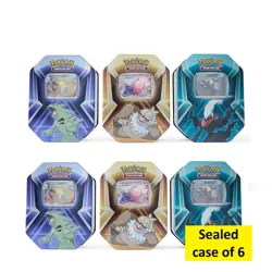Triple Whammy Collector Tins x6 | Pokemon TCG | Sealed case - Image 1