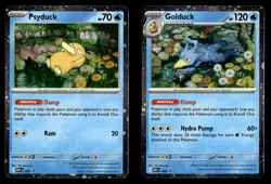 Psyduck 007 & Psyduck 008 Mega Evolution MEP Promo Pokemon Card - Image 1