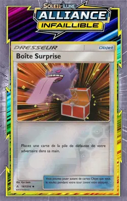 Boite Surprise Reverse-SL10:Alliance Infaillible- 187/214-Carte Pokemon Neuve FR - Image 1