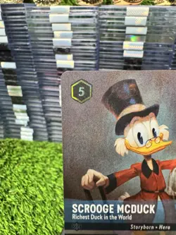Disney Lorcana Scrooge McDuck Richest Duck In The World Enchanted 218/204 EN3 - Image 3