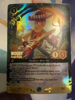 Disney Lorcana Woody Jungle Guide Set Championship Top 8 Enchanted Promo X 2 - Image 5