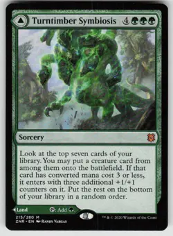 Turntimber Symbiosis 215 Mythic Zendikar Rising Magic: The Gathering Near Mint - Image 1
