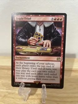 MTG Triple Triad Regular #0166 Final Fantasy Rare NM/M - Image 1
