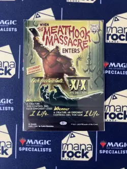 MTG The Meathook Massacre (Movie Poster) Innistrad Remastered (NM) - Image 1