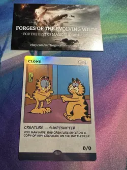 Clone Foil 7164 Secret Lair Garfield: As Intended - Image 1