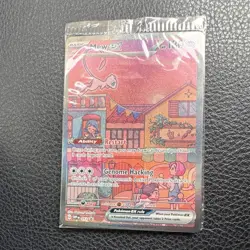 Pokemon TCG SEALED Mew ex 053 SV Promo Full Art Holo 180 HP English 2023 - Image 1