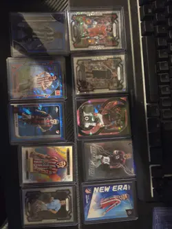 Massive Insert Bundle 70 Football Cards Topps And Panini - Image 2