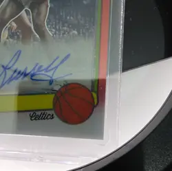 2020-21 Panini Contenders Optic Bill Russell #83-BRU Red 1983 Tribute Auto 10/25 - Image 5