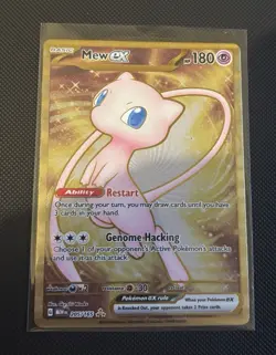 Pokemon TCG Mew ex 205/165 [Metal] Sv: Scarlet & Violet 151 Ultra Rare Holo 2023 - Image 1