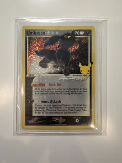 Pokemon Umbreon Gold Star 17/17 25th Anniversary Celebrations NM/M - Image 4
