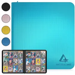 Protect Your Pokemon Cards - Premium 480 Card Binder w/ Zipper & Sideload Pages - Image 1