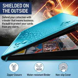 Protect Your Pokemon Cards - Premium 480 Card Binder w/ Zipper & Sideload Pages - Image 5