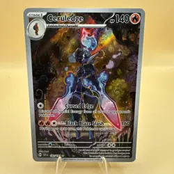 Pokemon Ceruledge 197/191 Sv08: Surging Sparks Illustration Rare NM/M Holo - Image 1