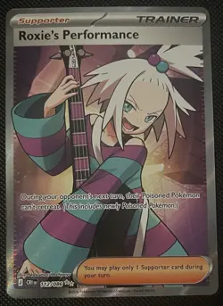 Roxie's Performance 112/086 ME: Chaos Rising Pokemon TCG NM - Image 1