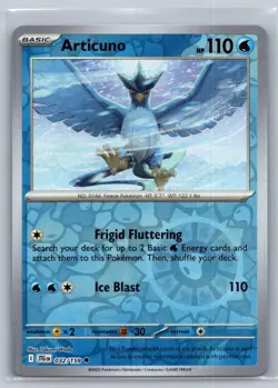 Sv09: Journey Together Pokemon TCG Articuno 032/159 Reverse Holo - Image 1
