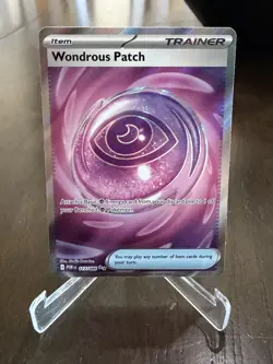 Wondrous Patch 117/088 Me03: Perfect Order Holo Pokemon Card - Image 1