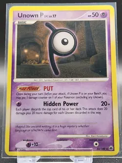 Unown A - 33/75 - Pokemon Neo Discovery Unlimited Rare Card WOTC HP - Image 1