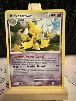 Pokemon Alakazam TCG Holo Rare Card 2/123 Mysterious Treasures LP/MP - Image 1