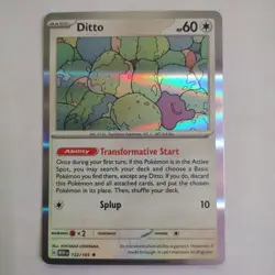 Pokemon Near Mint 151 Holo Ditto 132/165 - Same Day Shipping! - Image 1