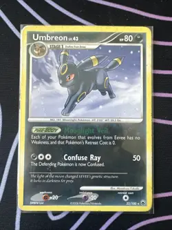 Umbreon 32/100 Majestic Dawn Pokemon Non Holo MP - Image 1