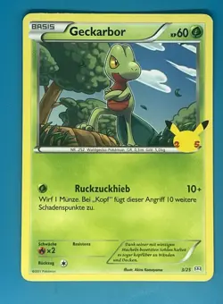 Pokemon McDonald's 25th Anniversary Treecko 003/025 German/ US Seller - Image 1