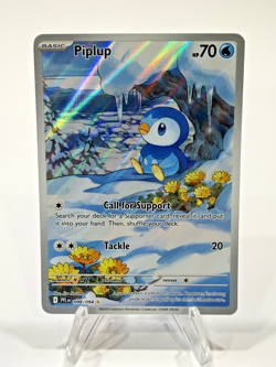 Piplup 098/094 Illustration Rare - Pokemon TCG - Phantasmal Flames - NM - Image 1