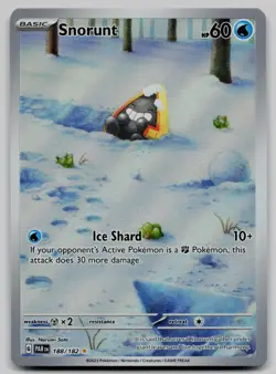 Snorunt 188/182 Illustration Rare Paradox Rift Pokemon Near Mint - Image 1
