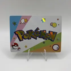 Pokemon Mengka Months July Pikachu GR-007 Card Chinese Non TCG - Image 2