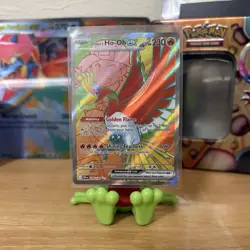 Ethan's Ho-Oh ex 209/182 Full Art Holo Pokemon TCG English - Image 1