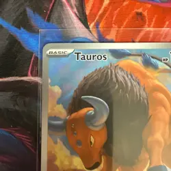 Tauros 96/86 Illustration Rare Pokemon Chaos Rising Full Art Pokemon TCG - Image 3