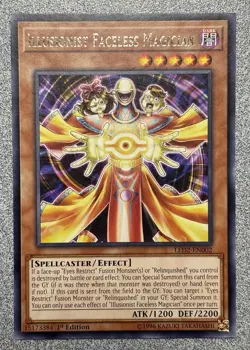 Illusionist Faceless Magician LED2-EN002 Common 1st Edition LP - Image 1