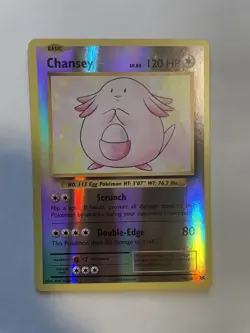 Pokemon Card Chansey Evolutions Reverse Holo Rare 70/108 Near Mint - Image 1