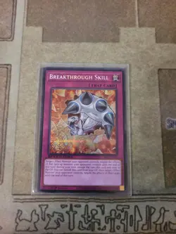 YUGIOH BREAKTHROUGH SKILL SBC2-EN125 SECRET 1ST ED NM - Image 1