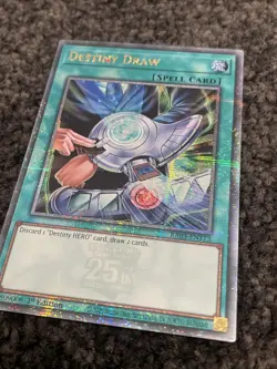 Yu-Gi-Oh! TCG Destiny Draw RA03-EN173 Quarter Century Secret Rare NM/M - Image 2
