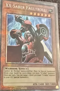 XX-Saber Faultroll (Starlight Rare) L26D-ENX04 Legendary Modern Decks 2026... - Image 2