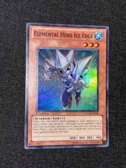 STOR-EN098 ELEMENTAL HERO ICE EDGE 1st Edition Yugioh - Image 1