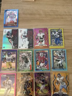NFL Football Card Lot (13) Numbered Cards Topps Chrome/Select/Phoenix/Score/etc. - Image 1