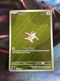 Pokemon TCG Slakoth Card Surging Sparks Series 212/191 - Image 1