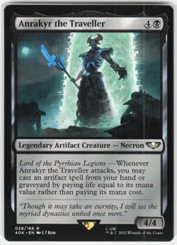 Anrakyr the Traveller 28 Universes Beyond: Warhammer 40,000 Magic: Gathering NM - Image 1