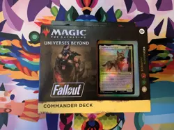 MTG Sealed Commander Deck UB Fallout: Dogmeat Scrappy Survivors Brand New In Box - Image 1