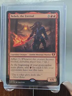 Neheb, the Eternal Commander Masters MTG Regular Lightly Played - Image 3