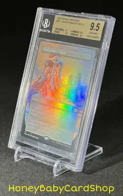 MTG Double Masters 2020 Urza's Power Plant BGS 9.5 GEM MINT Foil Box Topper - Image 3