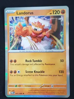 Pokemon Landorus Perfect Order Holo 041/088 NM-EX - Image 1